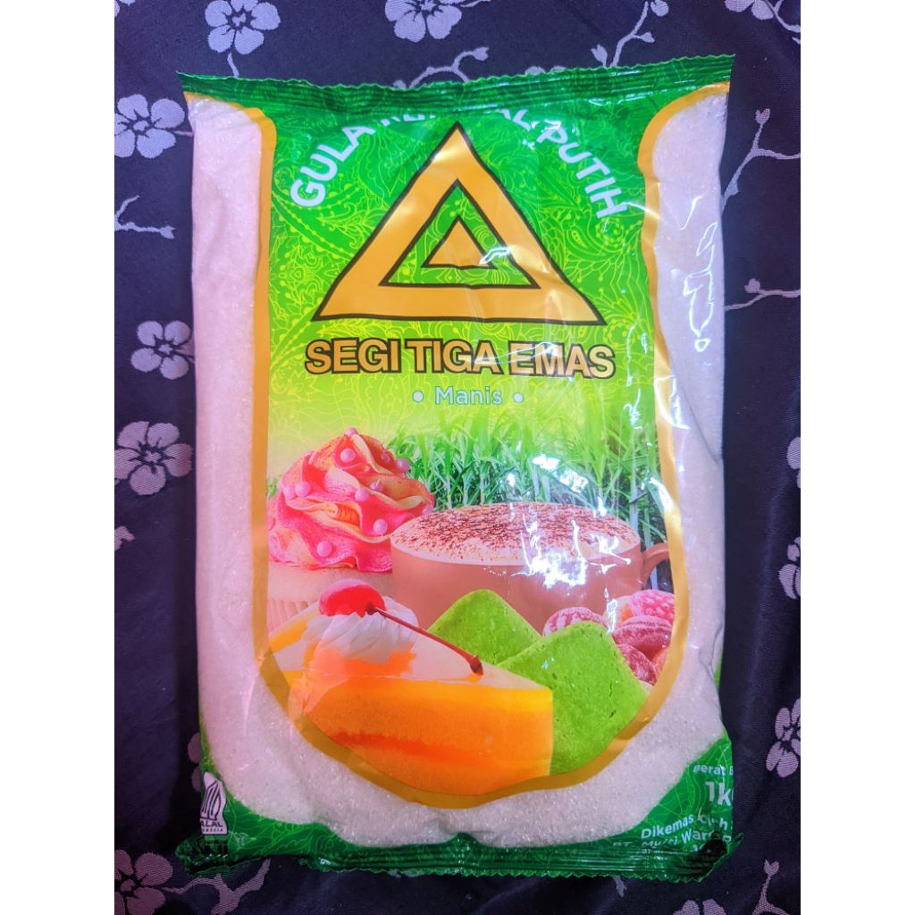 

Gula kristal SEGITIGA EMAS 1kg