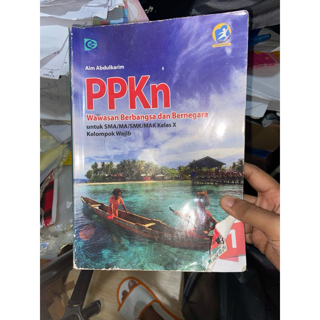 PRELOVED BUKU BEKAS PAKET PPKN GRAFINDO KELAS X 10 AIM ABDUKARIM KURIKULUM 2013 EDISI REVISI