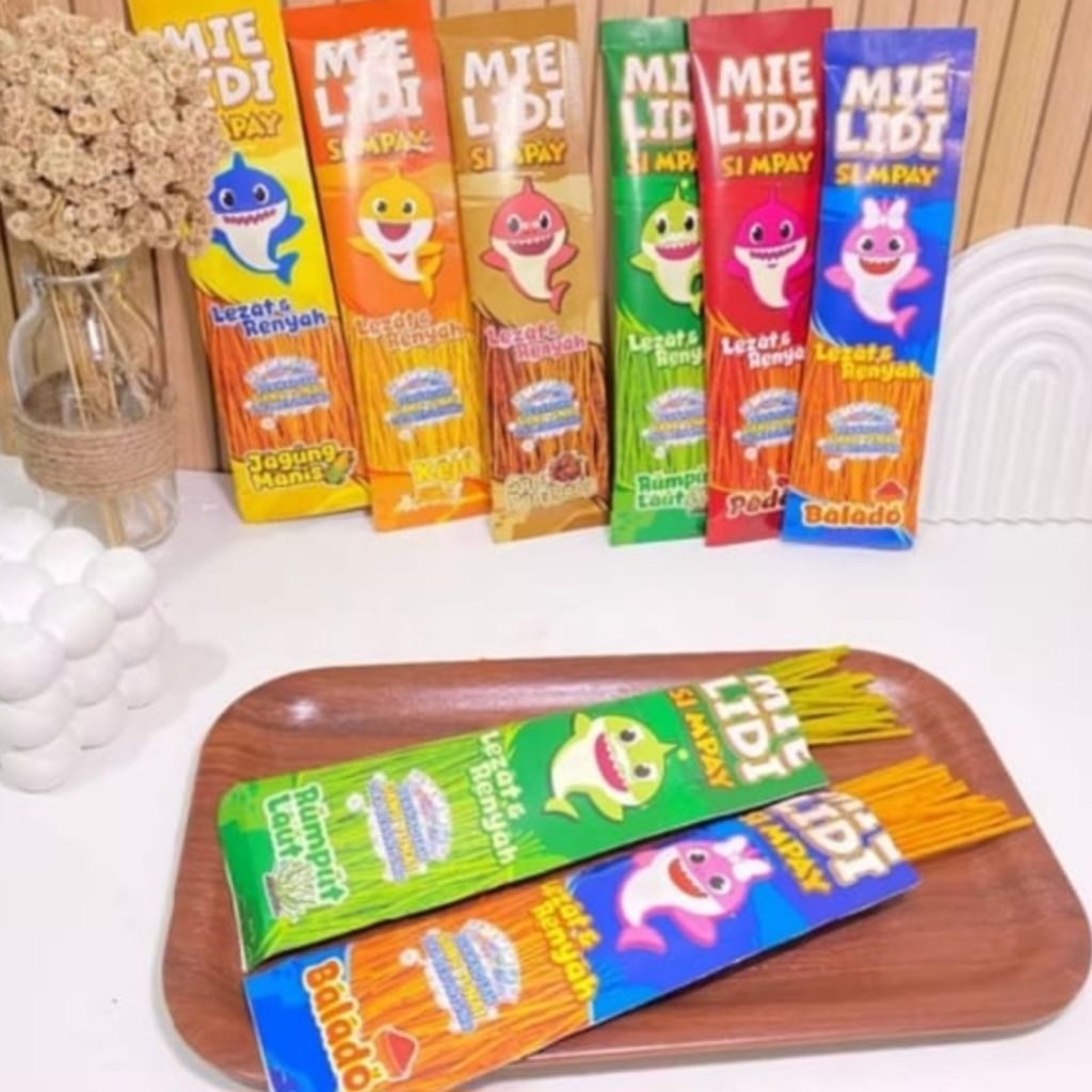 

MIE LIDI cemilan enak renyah