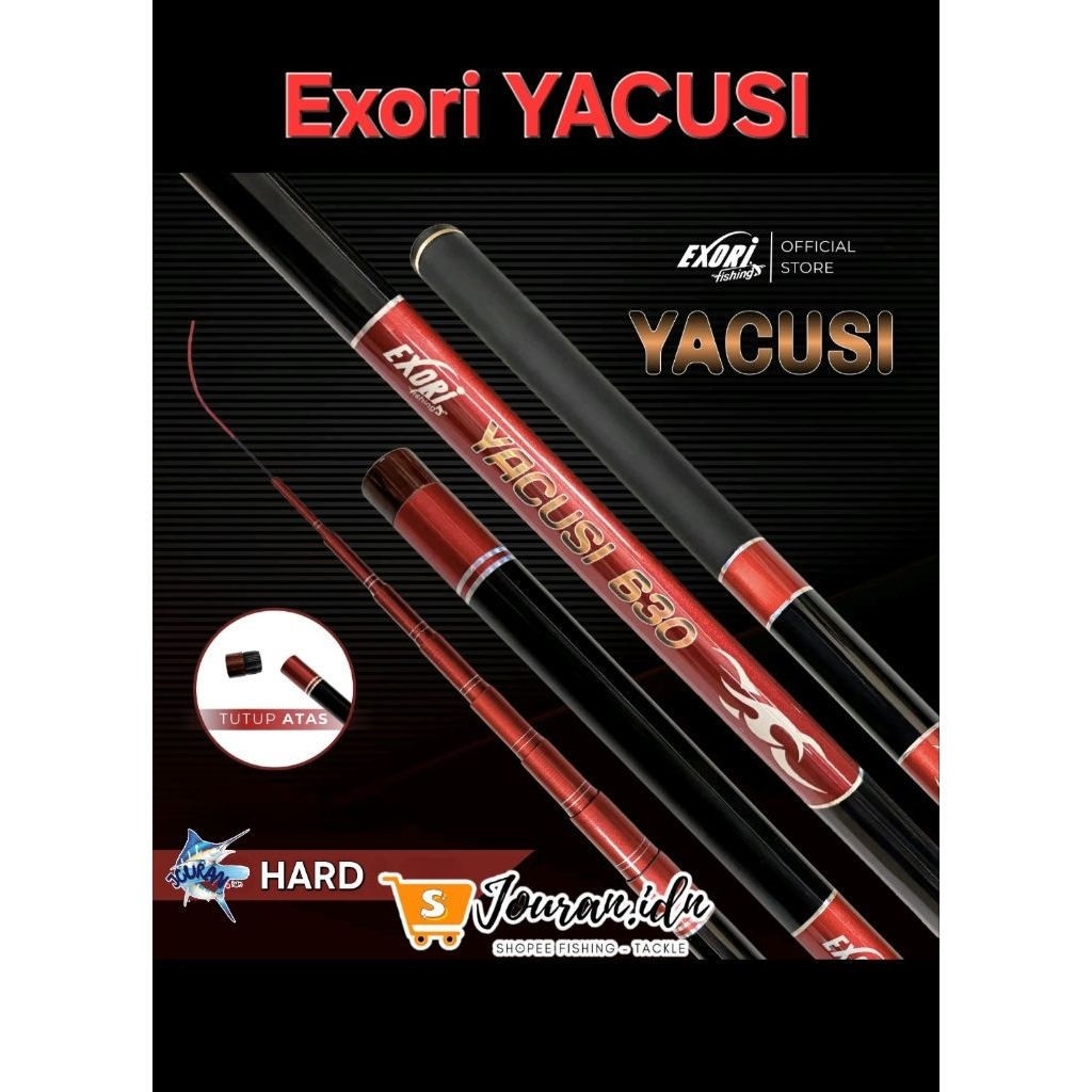 Joran Tegek Exori YACUSI 210 240 270 300 360 450 540 630