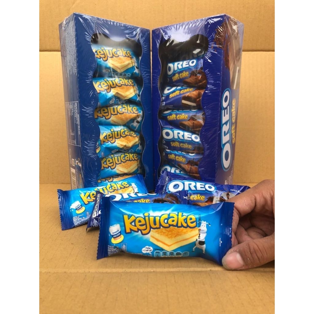 

Oreo Soft Cake/Keju Cake 1box 12pcs