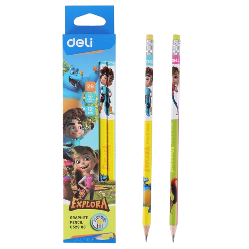 

Pensil 2B DELI U529 00 / C022 / U533 00 (Pack)