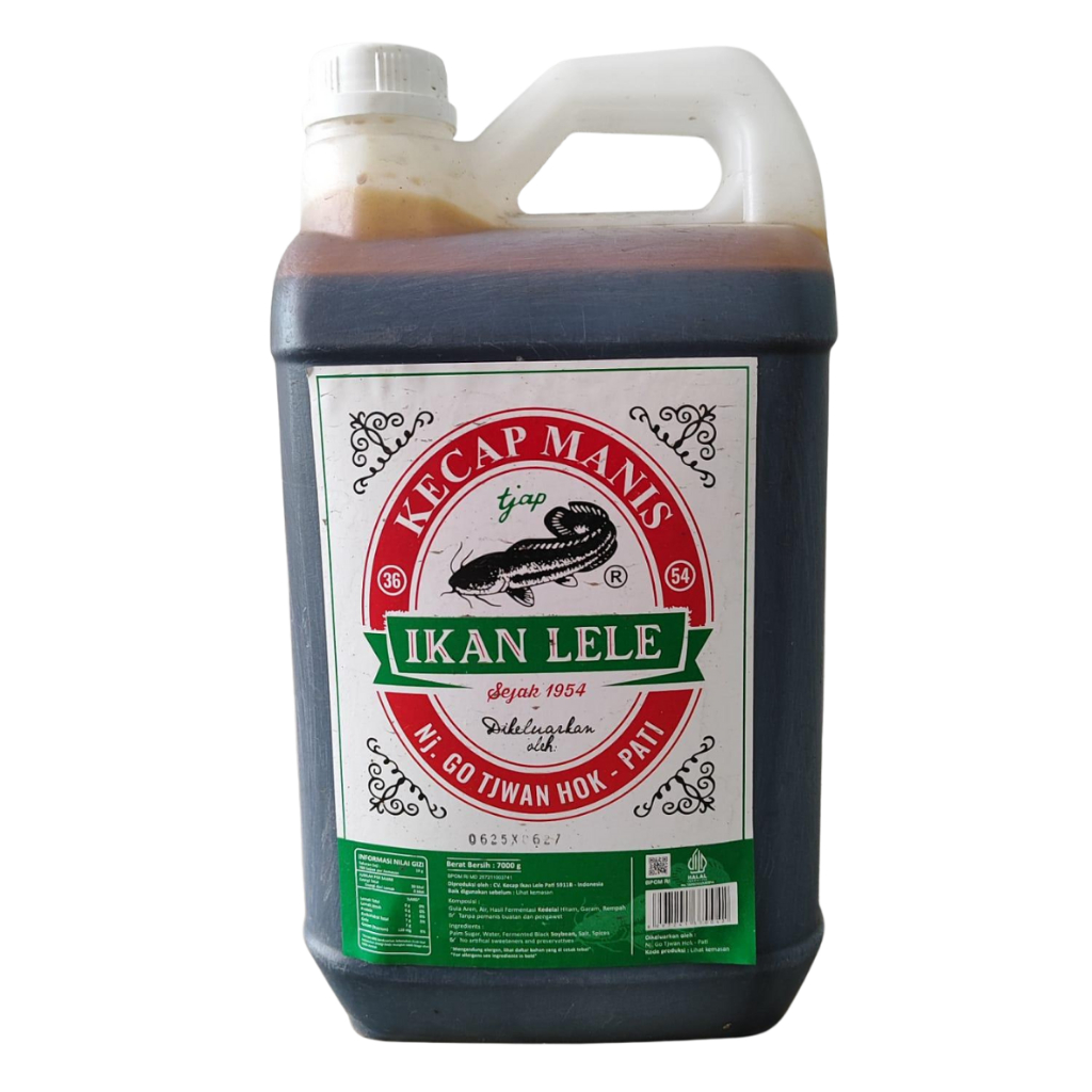 

TJAP IKAN LELE Kecap Manis Jerigen 7 KG