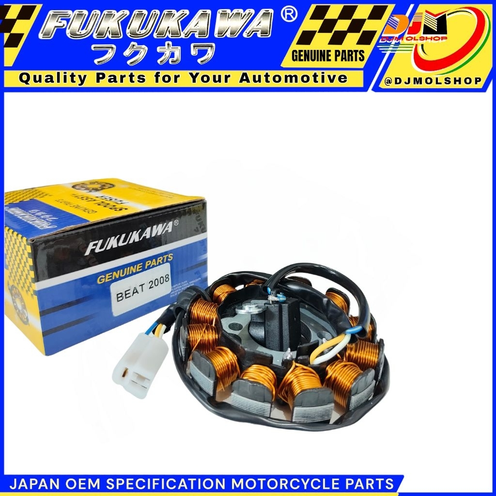 Spull Pengapian Spull Assy Beat Karbu Beat 2008 Original Fukukawa