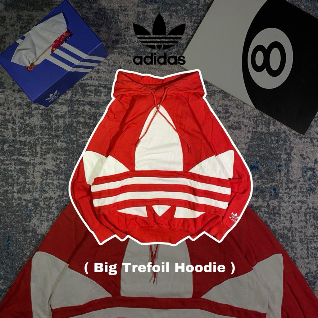 Hoodie Adidas Big Logo Trefoil