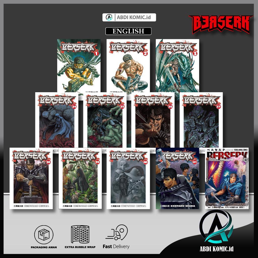 Komik Manga Berserk Volume 1 - 43 (English)
