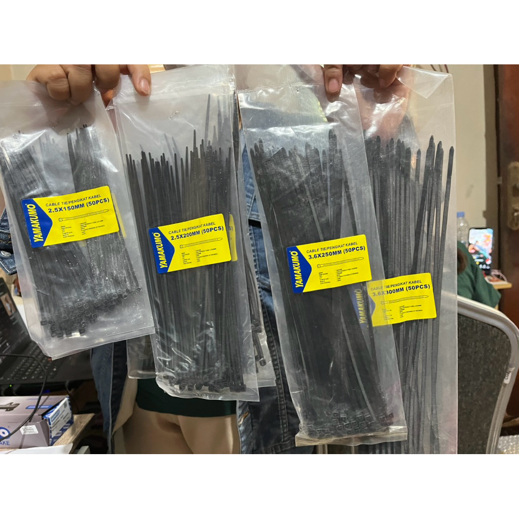 

KABEL TIS 150mm, 200mm, 250mm, 300mm