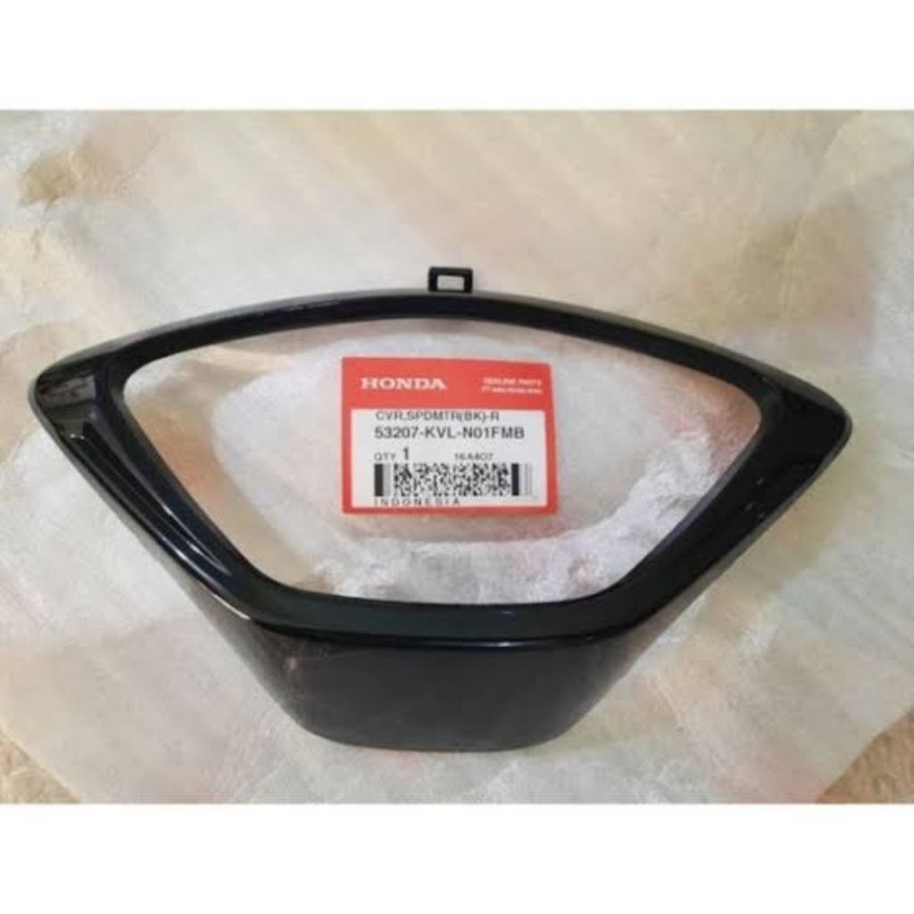 53207-KVL-N01FMB Cover List Spedometer Honda Supra X 125 Lama Batman Hitam