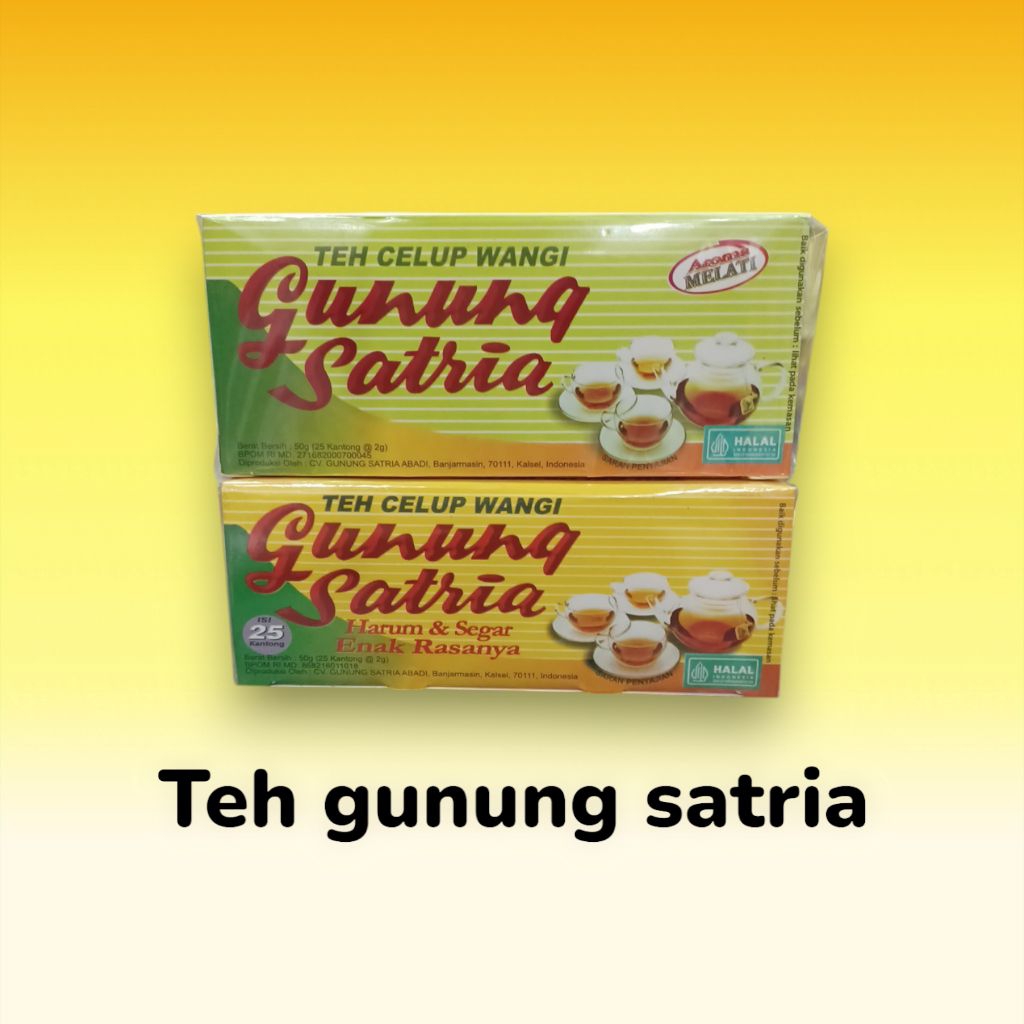 

TEH CELUP GUNUNG SATRIA isi 25