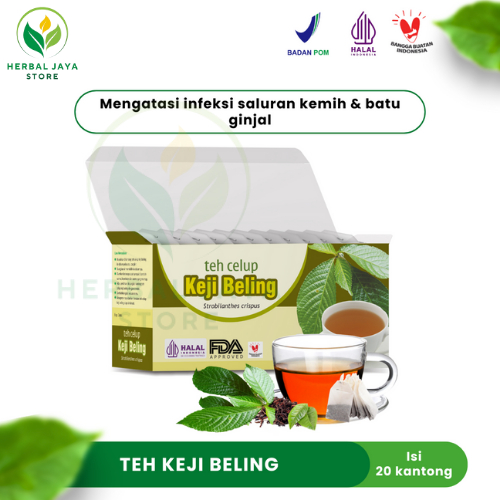 

Teh Celup Daun Keji Beling Tazakka 20 Kantong Tea Bag Obat Batu Ginjal Tanpa Operasi Herbal Infeksi Saluran Kemih Kejibeling