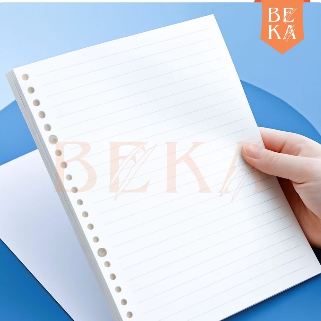 

Kertas Refill A5 Untuk Binder Atau Planner Loose Leaf Refill A5 Garis Dan Polos