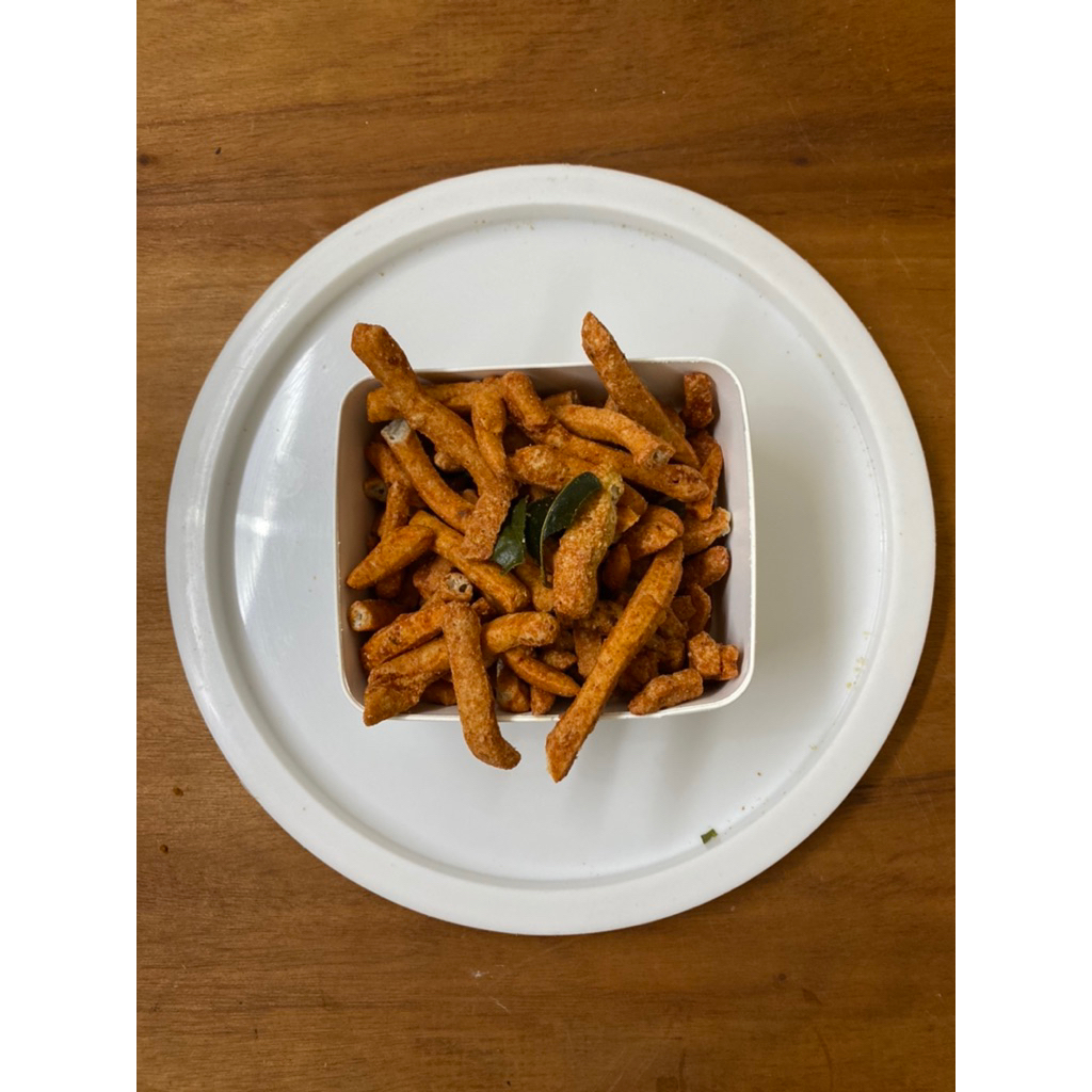 

basreng pedas daun jeruk asin renyah snack camilan