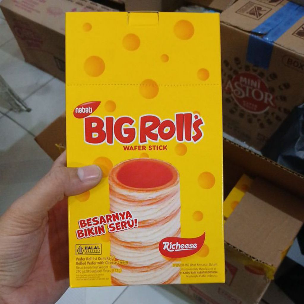 

orins Nabati rolls keju 240gr 1pack isi 20pcs
