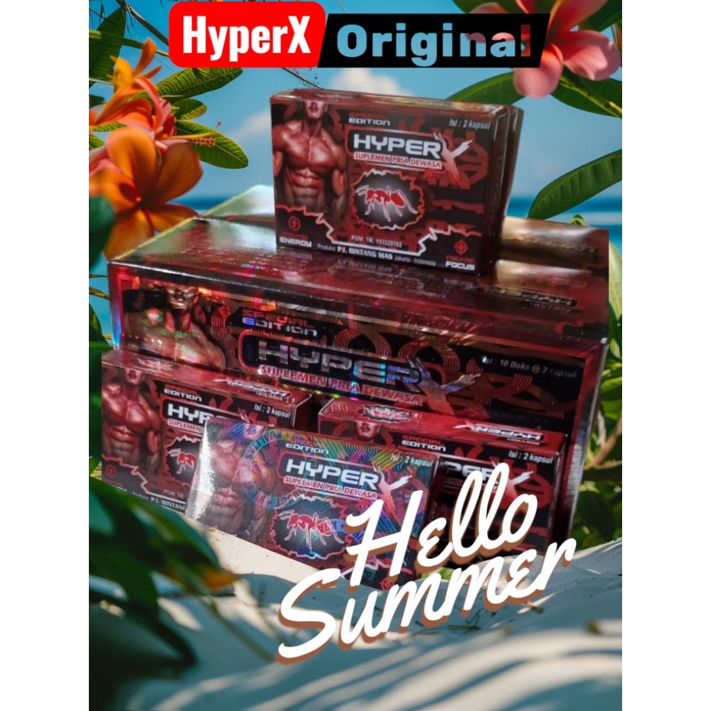 

Madu bubuk Herbal alami HyperX isi 20.pcs