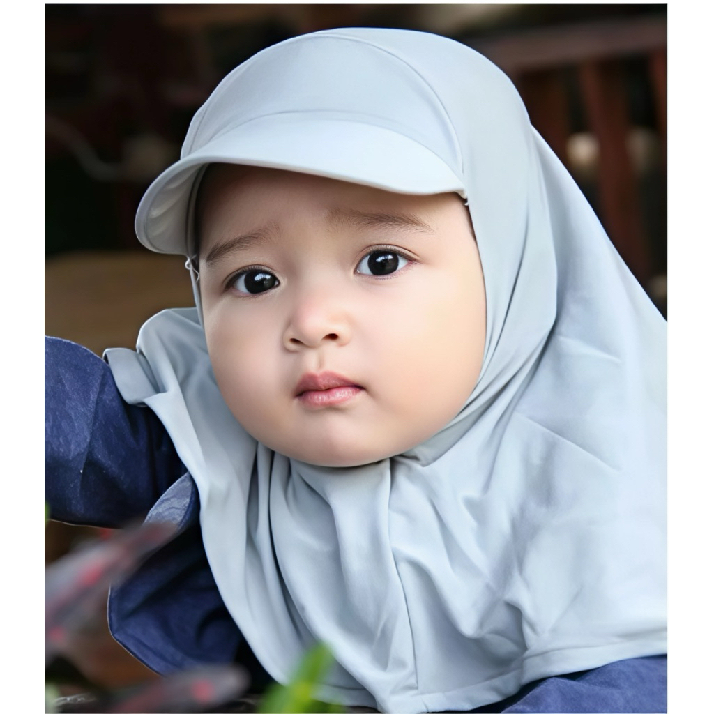Kerudung Bayi 0 6 Bulan Up 2 Th Sporty Hijab Bayi Jilbab Anak Bayi Jilbab Bayi Perempuan 0 6 Bulan