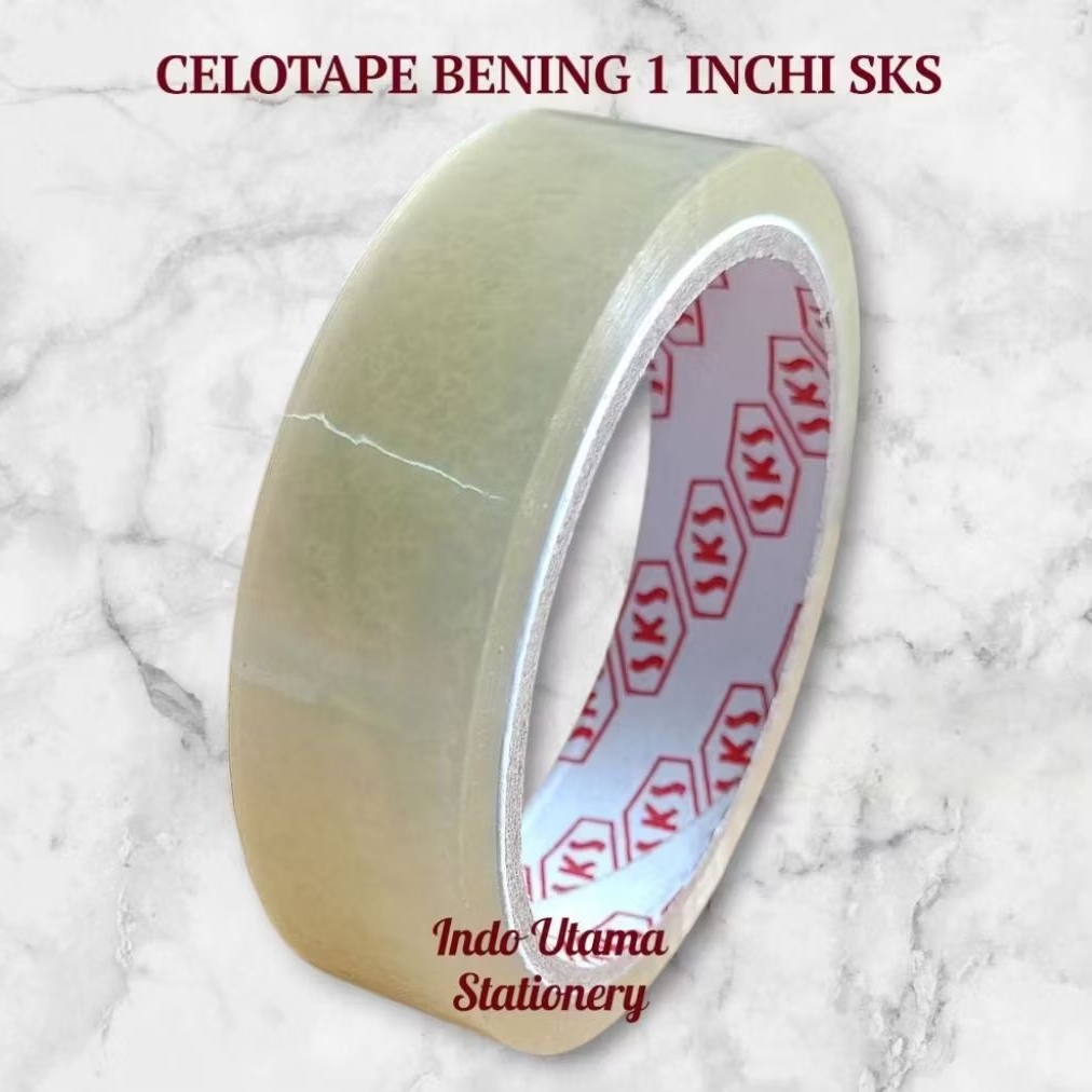 

[SATUAN] CELOTAPE BENING 1 INCHI SKS