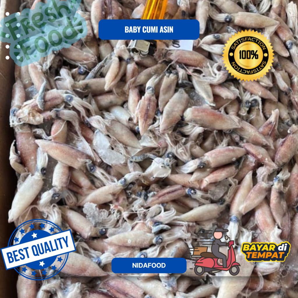 

baby cumi kering/baby cumi asin/1kg/500grm