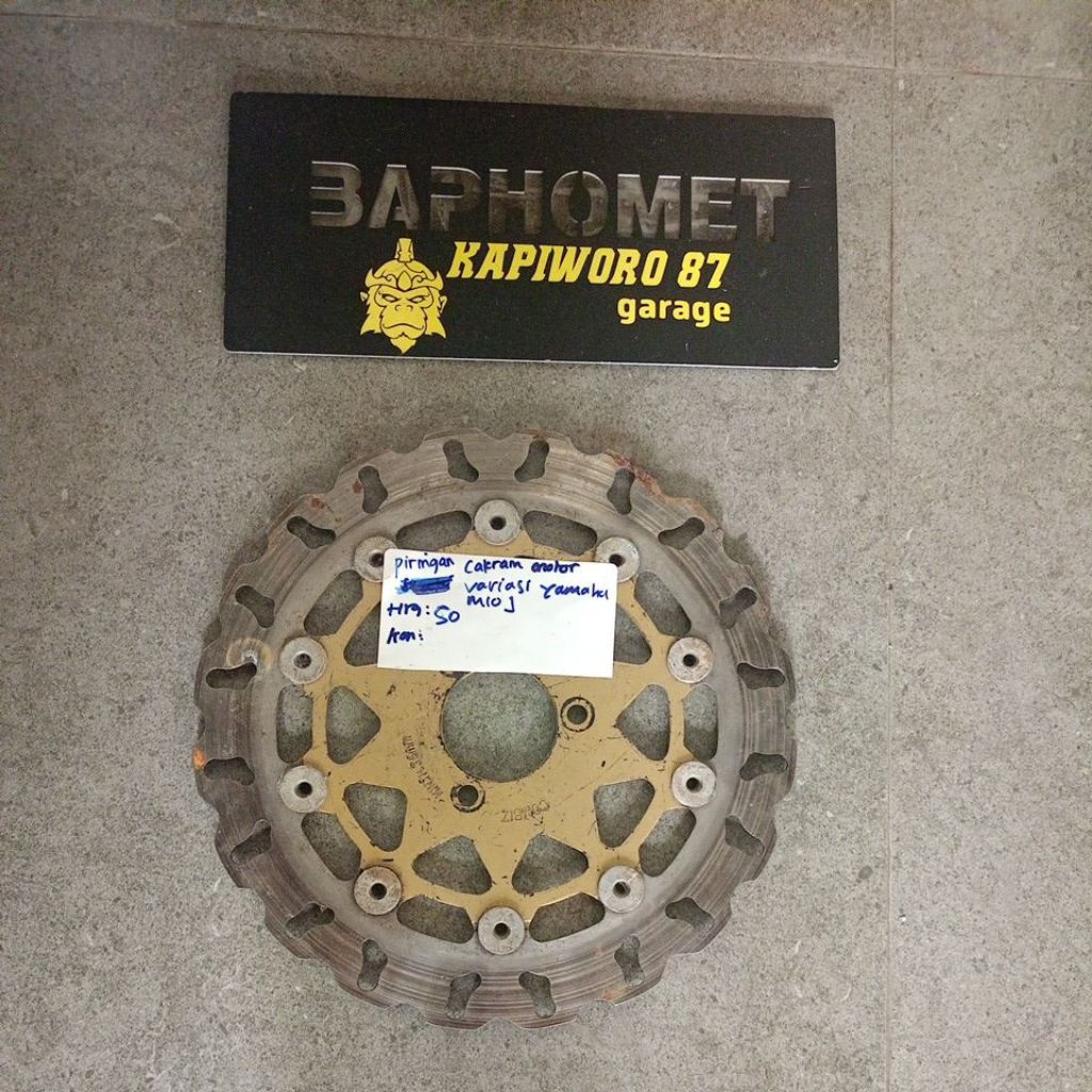 PIRINGAN CAKRAM MOTOR VARIASI YAMAHA MIO J