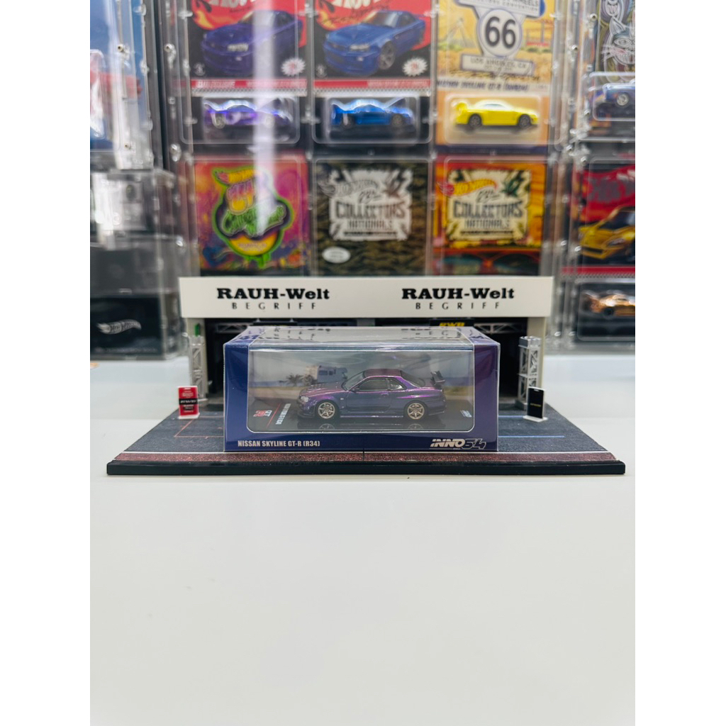 Inno64 Inno Nissan Skyline R34 V-Spec Midnight Purple II