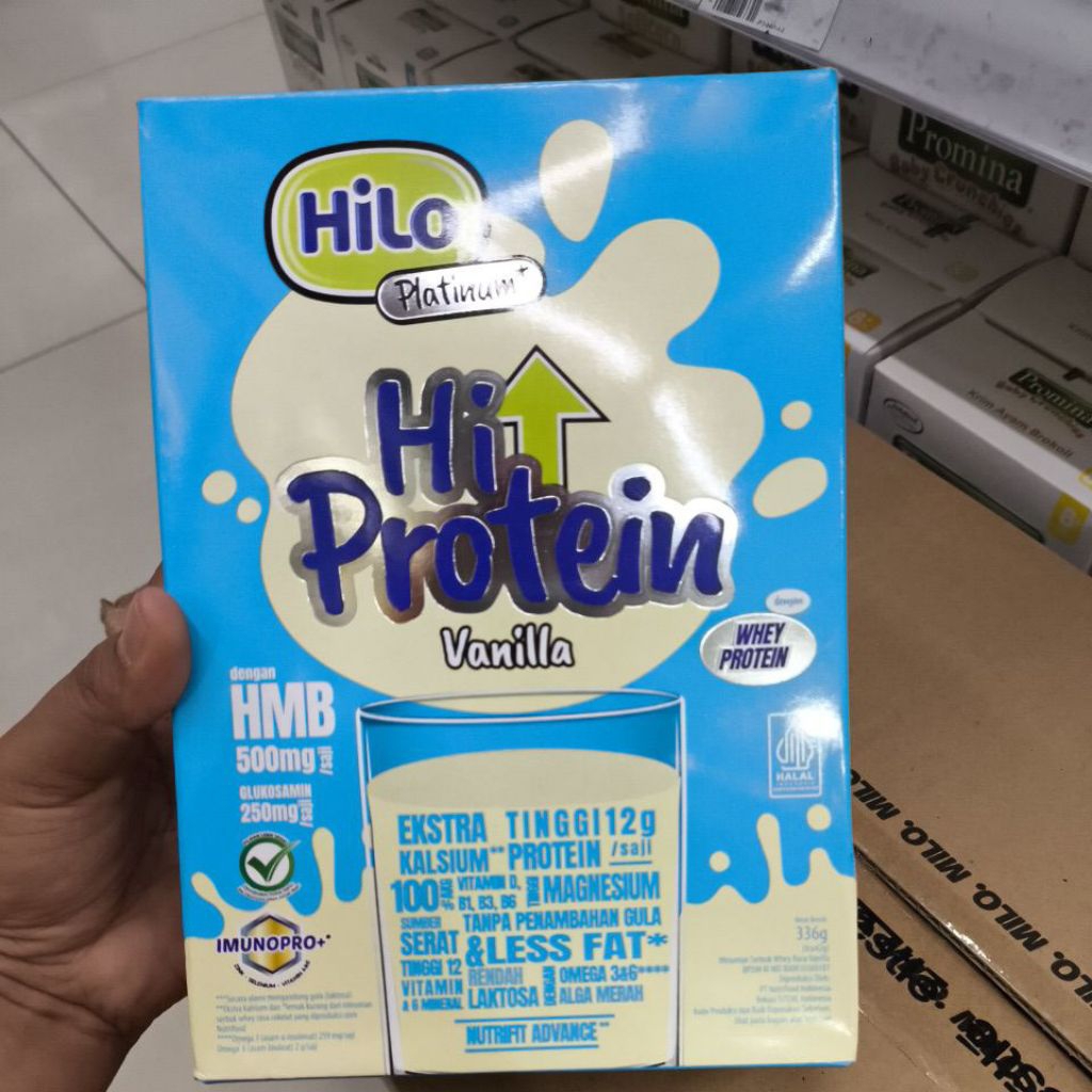 

Hilo platinum hi protein vanilla 420gr