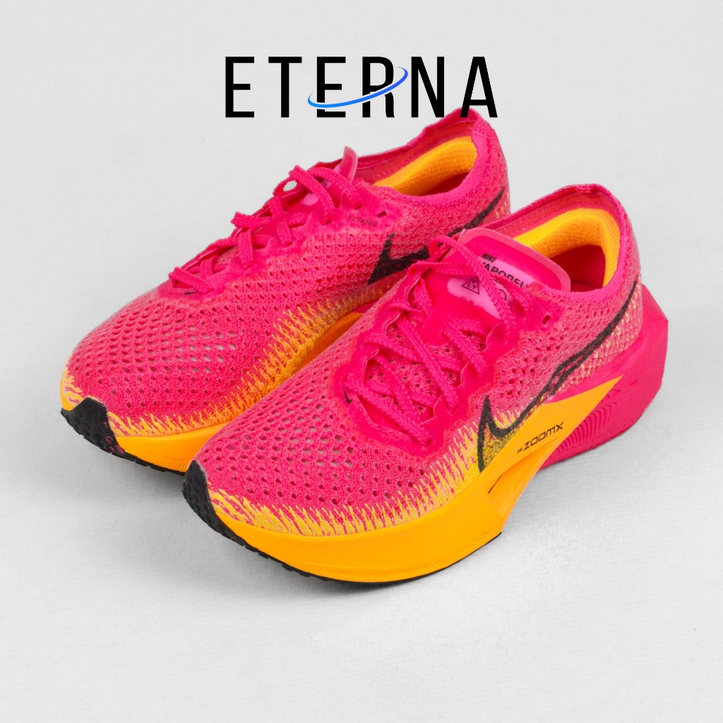Eterna. - Sepatu Running ZoomX Vaporfly Next% 3 Hyper Pink Authentic