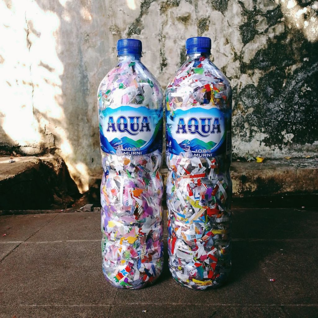 Ecobrick Botol Aqua 1500ml