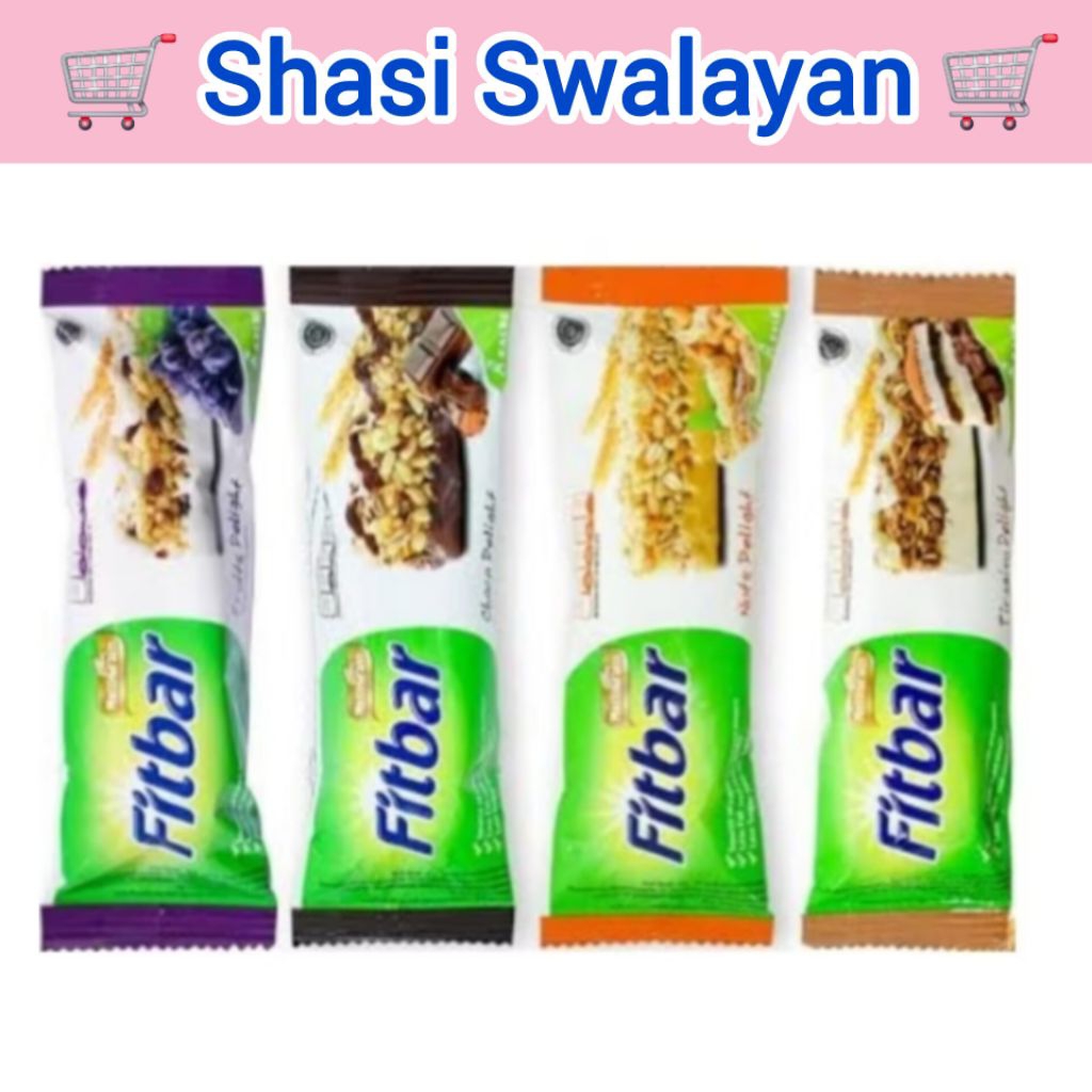 

FITBAR Snack Cereal Bar 20 Gram