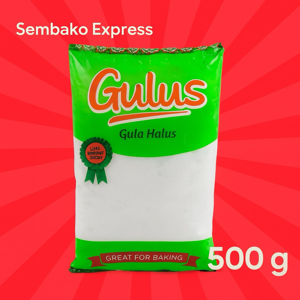 

Gulus Gula Halus 500g – Gula Bubuk Premium untuk Baking dan Topping