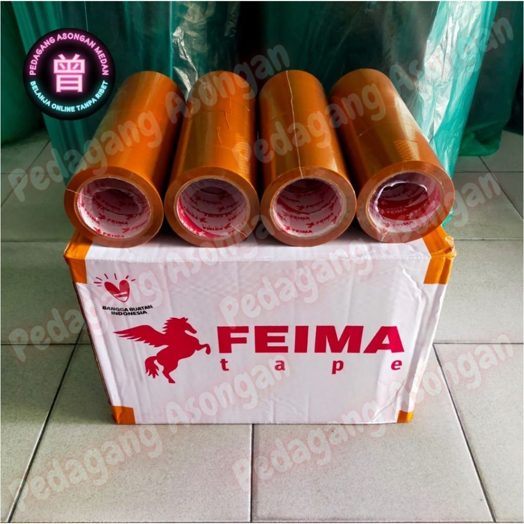 

Lakban Coklat 48mm x 90yard (1 Pcs)