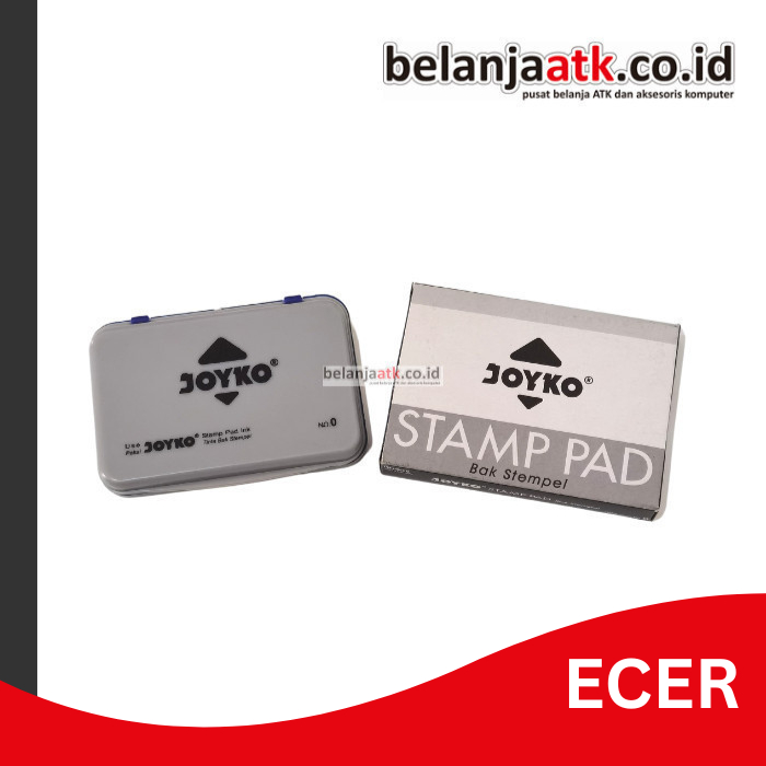 

[ECER] Stamp Pad Kecil No. 0 Joyko (Bantalan Stempel)