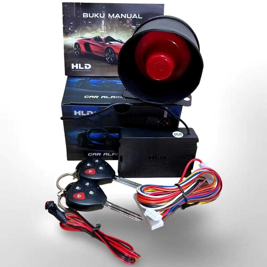 Alarm Mobil Alarm HLD Model Kunci Universal