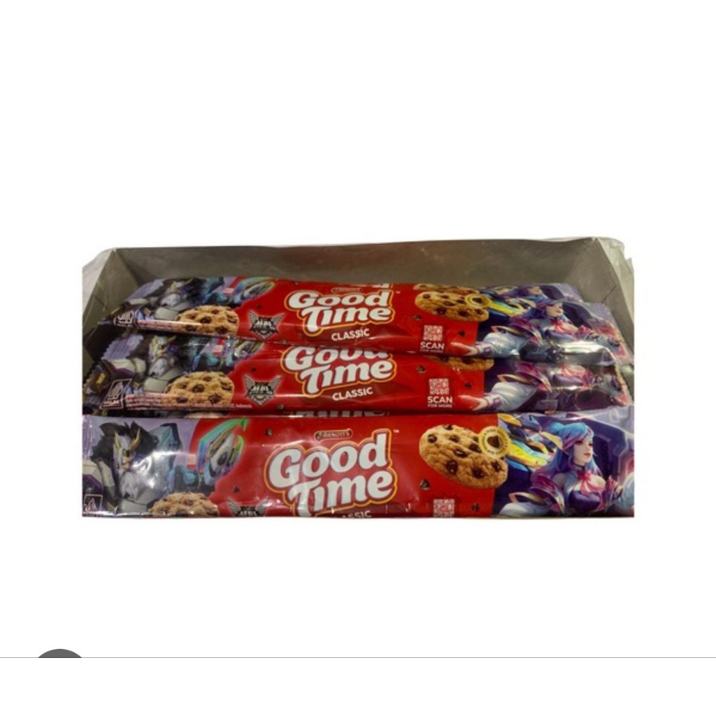 

GOOD TIME COOKIES CLASSIC ISI 4+1 - 12x26gram - Beli Banyak = Makin Murah!!!