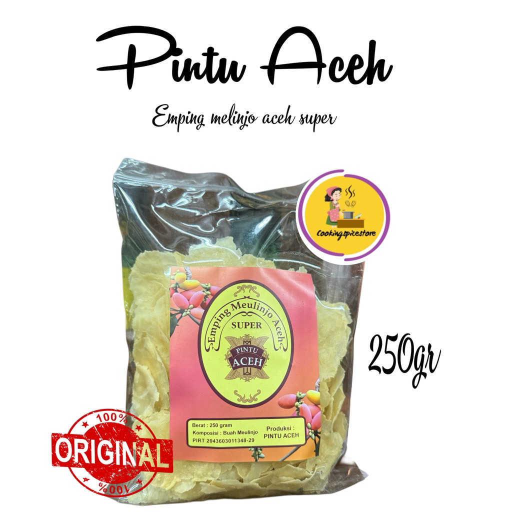 

Emping Melinjo Aceh Super 250gr – Keripik Gurih Asli Tradisional Renyah Pintu Aceh