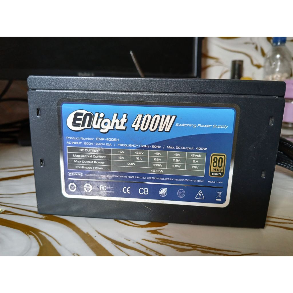 POWER SUPPLY ENLIGHT 400W