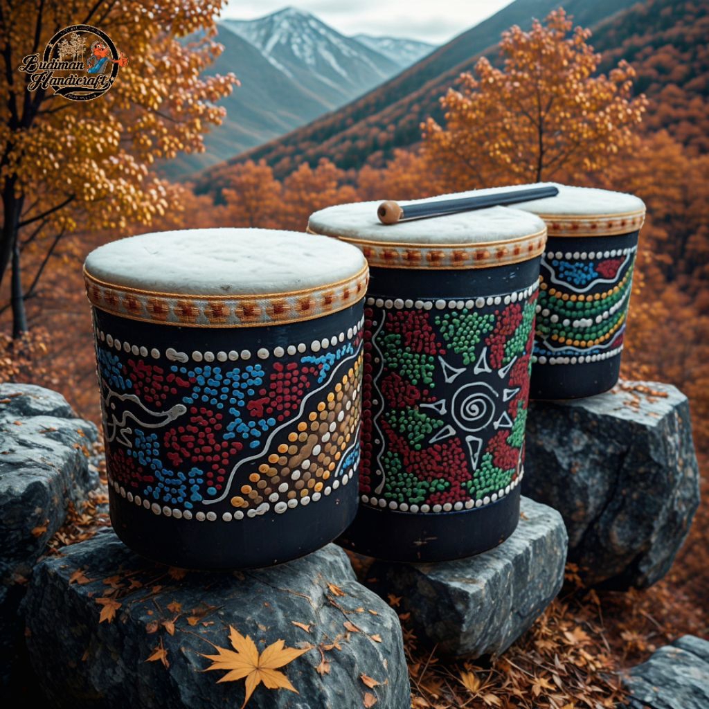 Mainan Anak Traditional-DogDog-Kendang