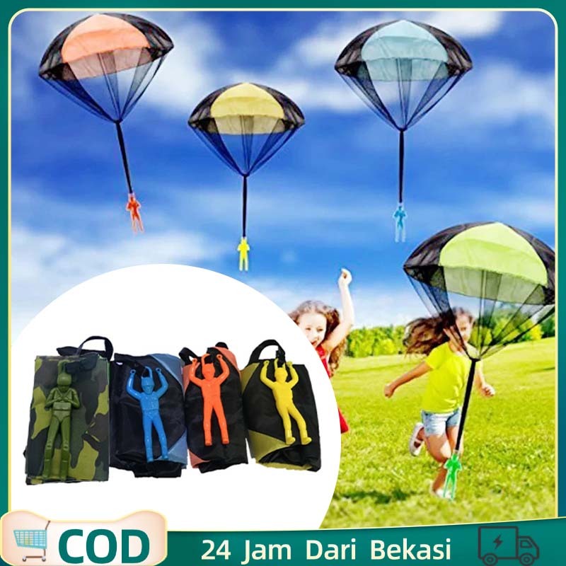 Parasut Mainan Anak Mainan Parasut Kecil Mainan Parasut Anak Lempar Parasut Mainan