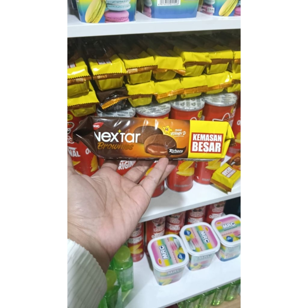 

Nextar Brownies berat 90gram kemasan besar