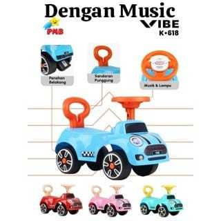 Mainan Anak Mobil Tolocar K618 Vibe / Mainan Mobil bisa dinaiki
