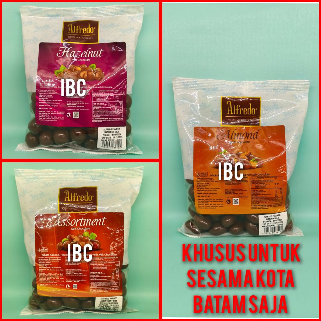 

Alfredo Panned Almond Chocolate 400 gram