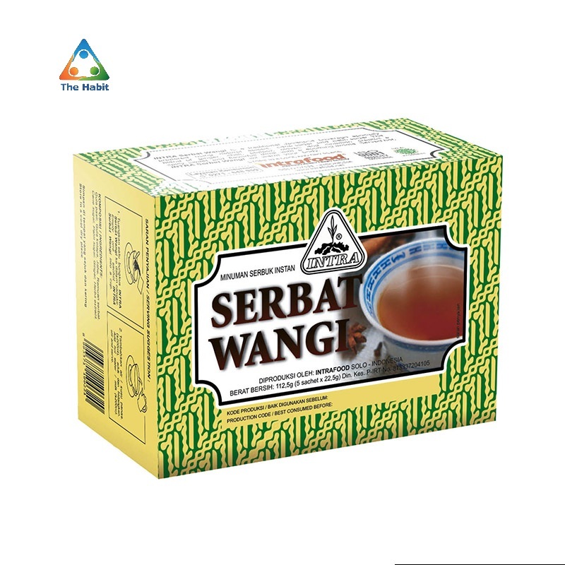 

(The Habit) Intra serbat wangi kecil / serbat wangi besar jahe wnagi kecil / jahe wangi besar