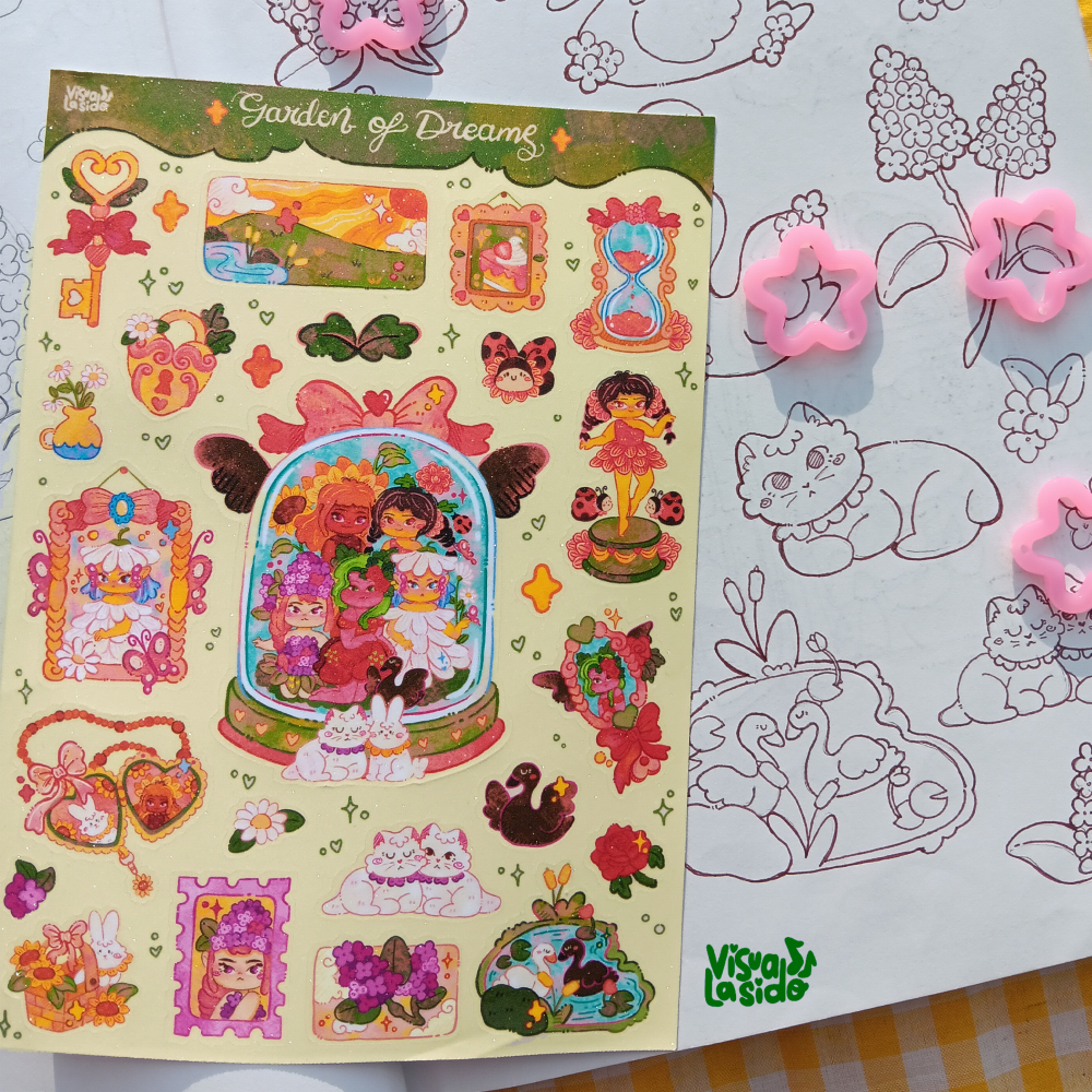 

LAST STOCK! Garden of Dreams - Sticker Sheet