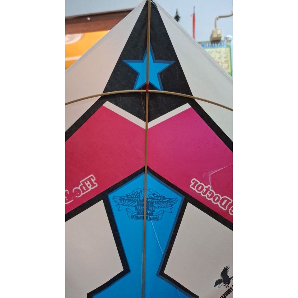 Layangan superan turnament THEDOCTOR NSTD2 limited edition bahan bambu petung