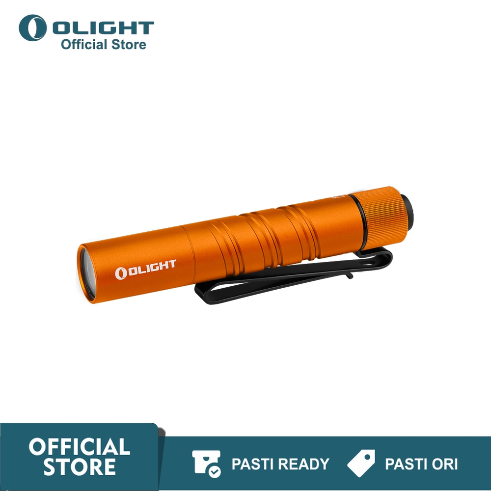 OLIGHT i3T EOS 2 Orange Flashlight Senter Mini LED 200 Lumens