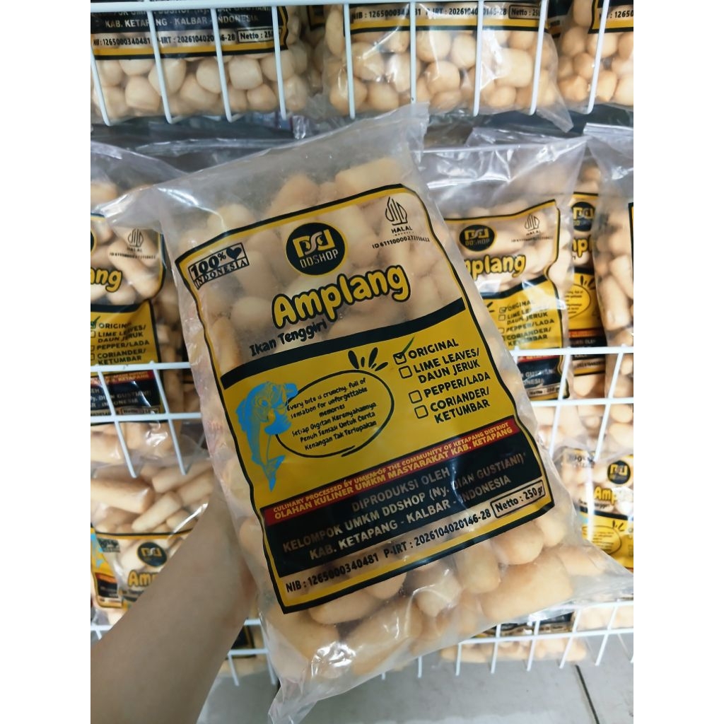 

ASLI Amplang Ketapang - Amplang Panjang - Oleh oleh pontianak