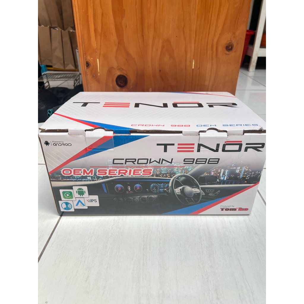 Head Unit aandroid 10 Tenor Crown 988 9 inch OEM calya
