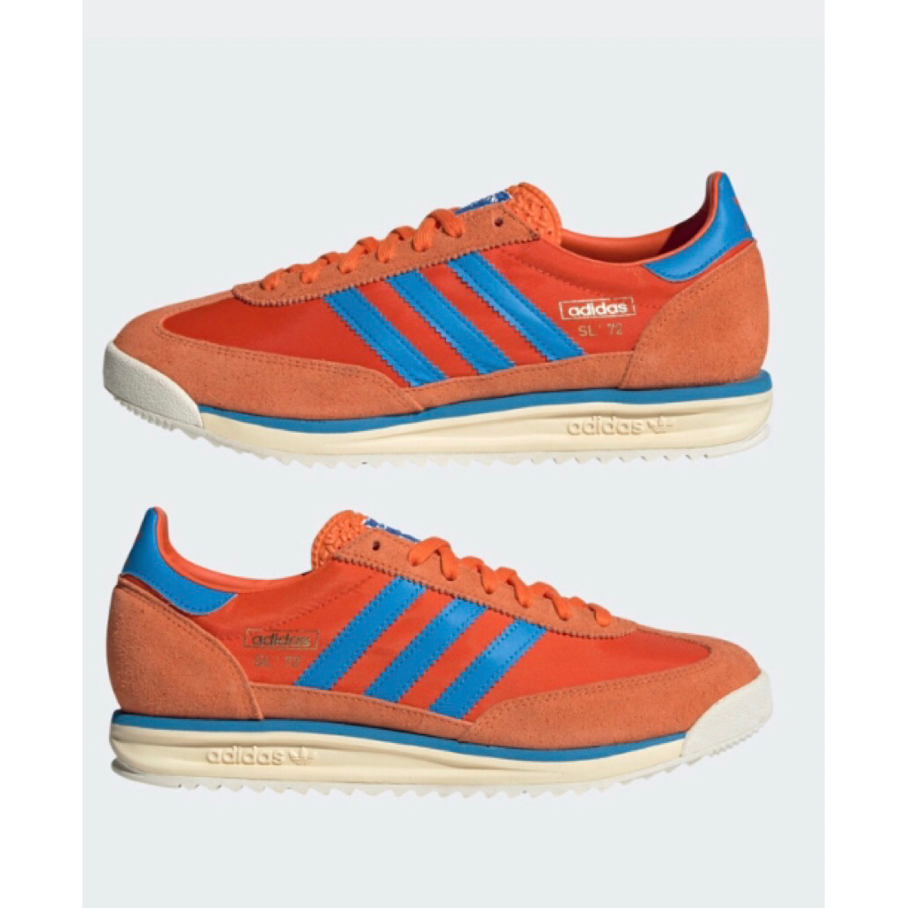 Sepatu SL 72 RS Orange/Blue/Orange ORIGINAL
