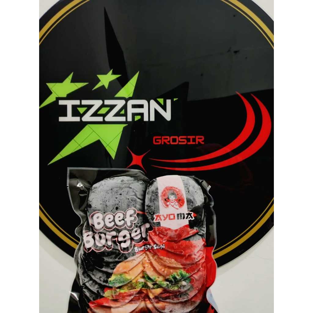

Beef Burger Ayoma 280gr Isi 20 | Frozen Food Praktis & Lezat