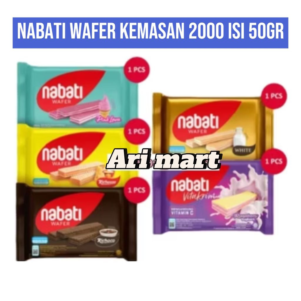 

Wafer Nabati Richeese 50g – Camilan Renyah & Creamy