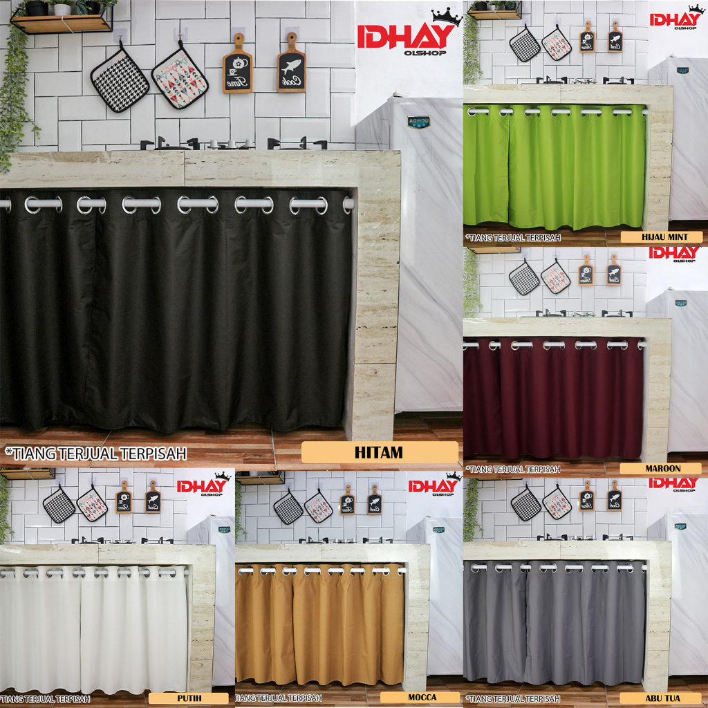 Gorden Kolong Dapur Smokring Waterproof-Anti Air