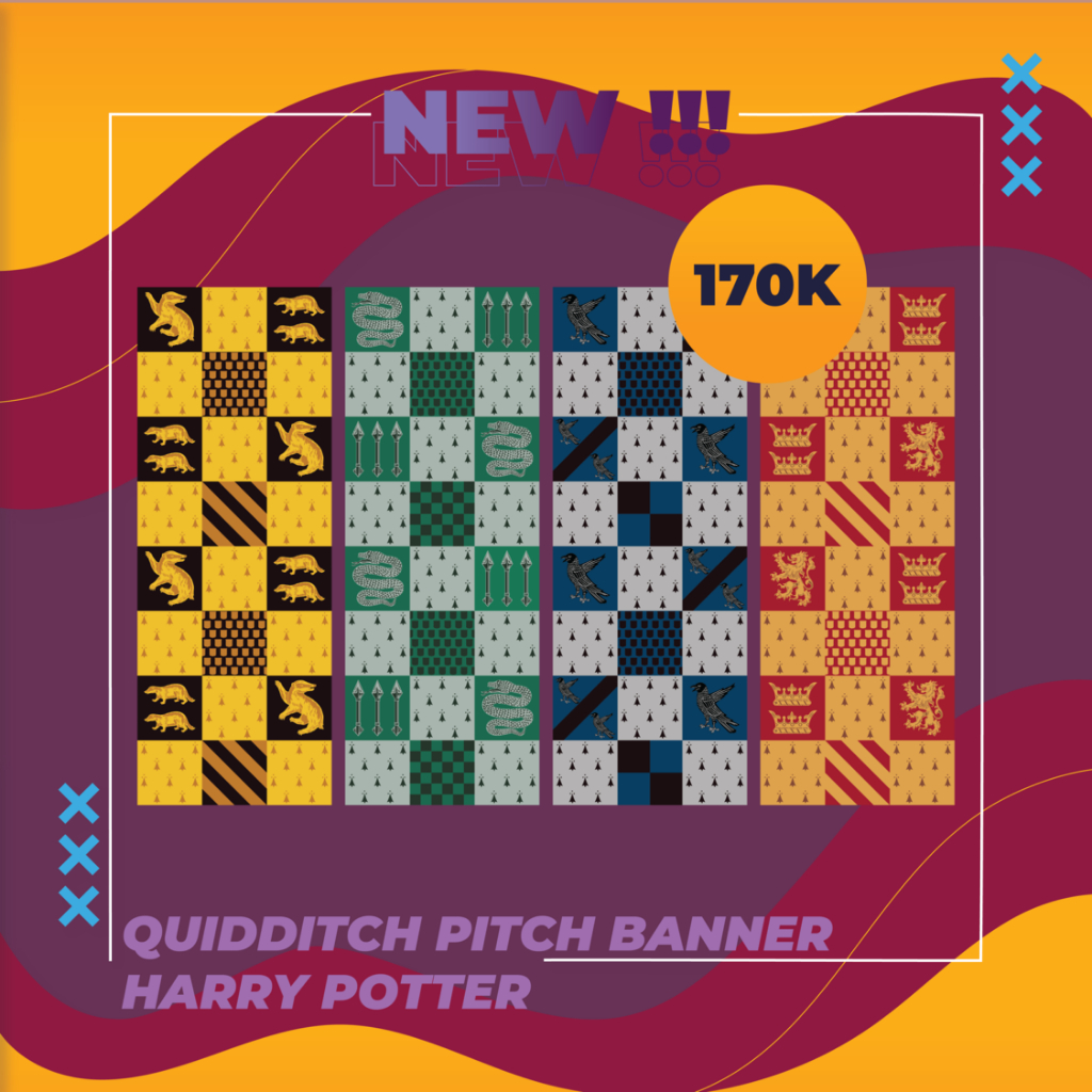 Quidditch Pitch Banner | Harry Potter
